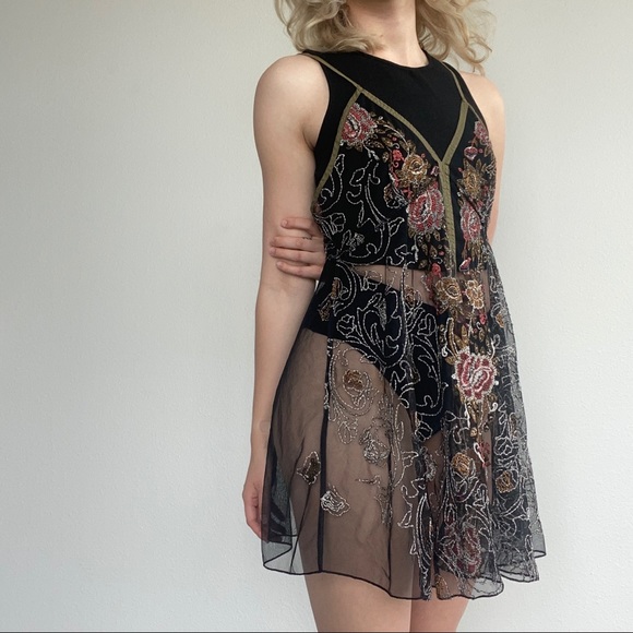 Free People Dresses & Skirts - Free People Mesh Slip